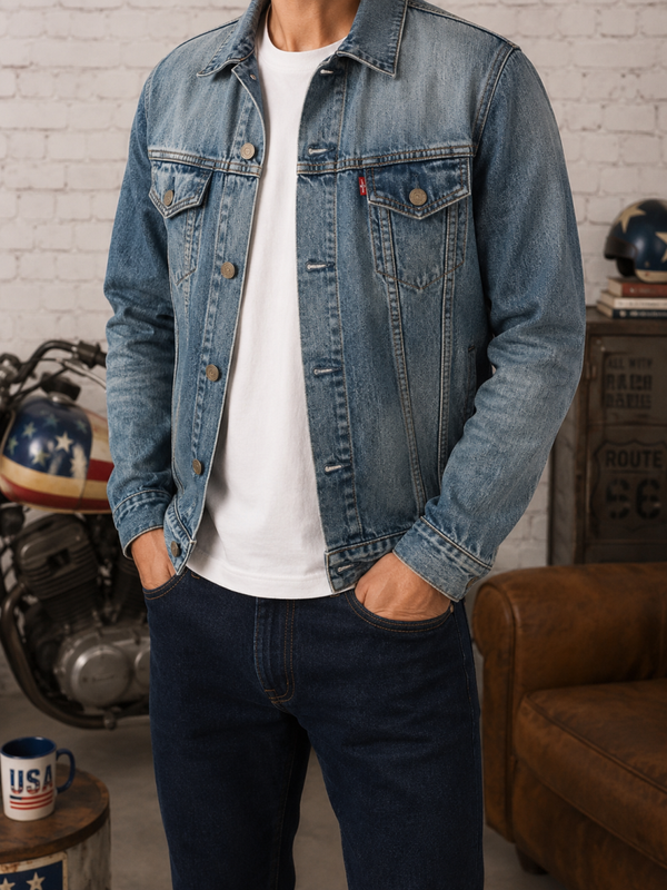 LEVI'S - Veste en jean - Modèle mixte