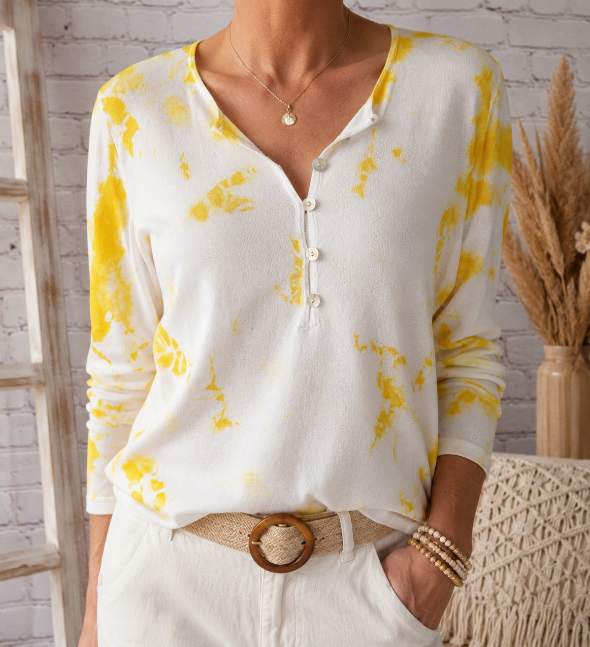YERA - Pull en maille - Bohème chic