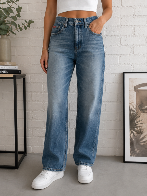 LEE COOPER - Jean Taille Haute - Femme