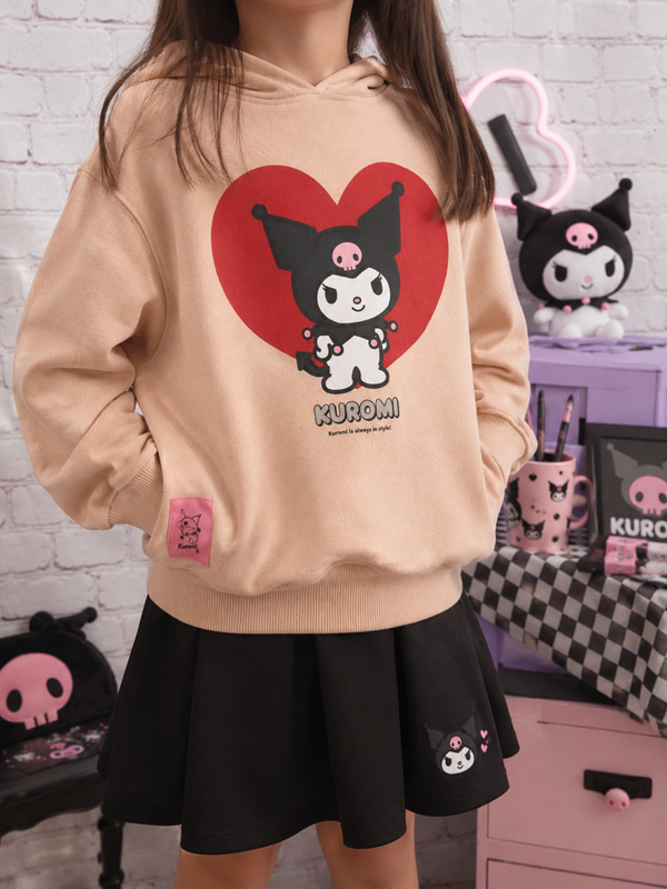ZARA x KUROMI (Sanrio) - Sweat à capuche fille