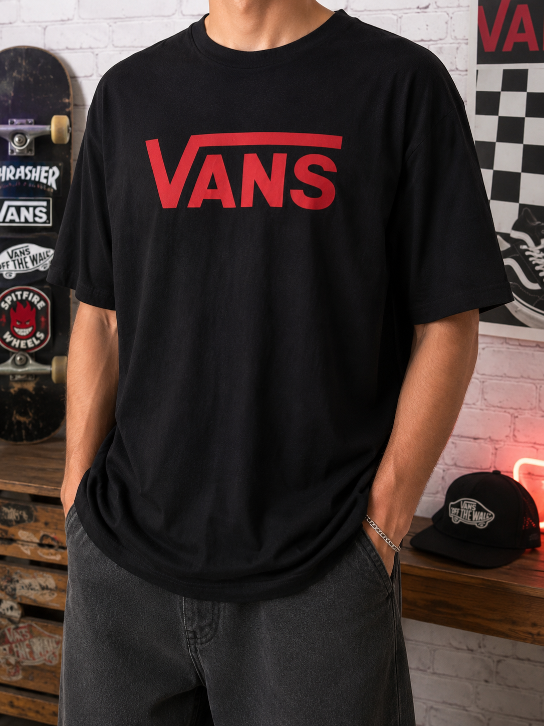 VANS - T-shirt coupe ample