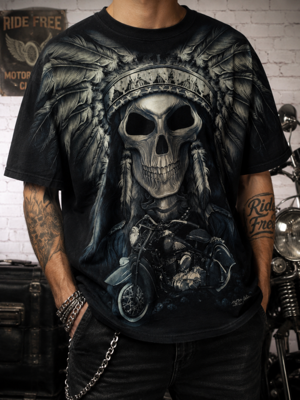 HIGH DEFINITION - T-shirt biker