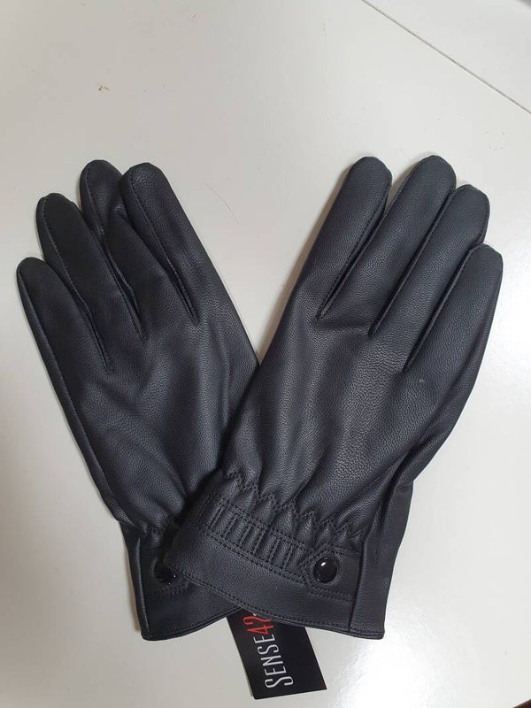 kunstlederen handschoenen