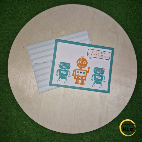 Happy Birthday robots