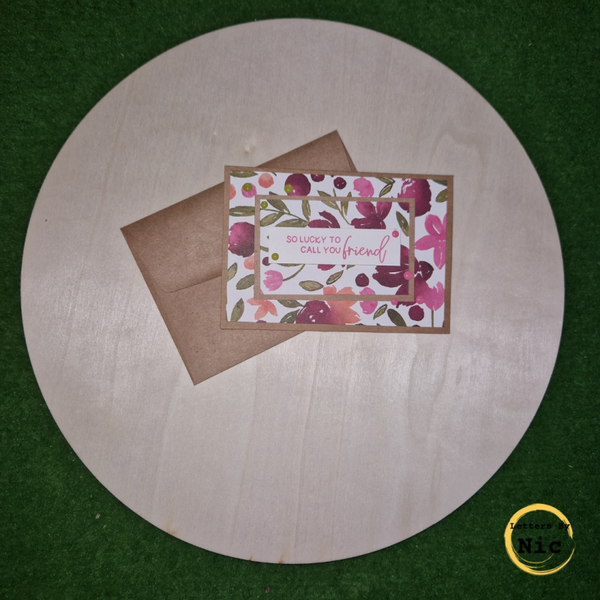 So Lucky to call you friend