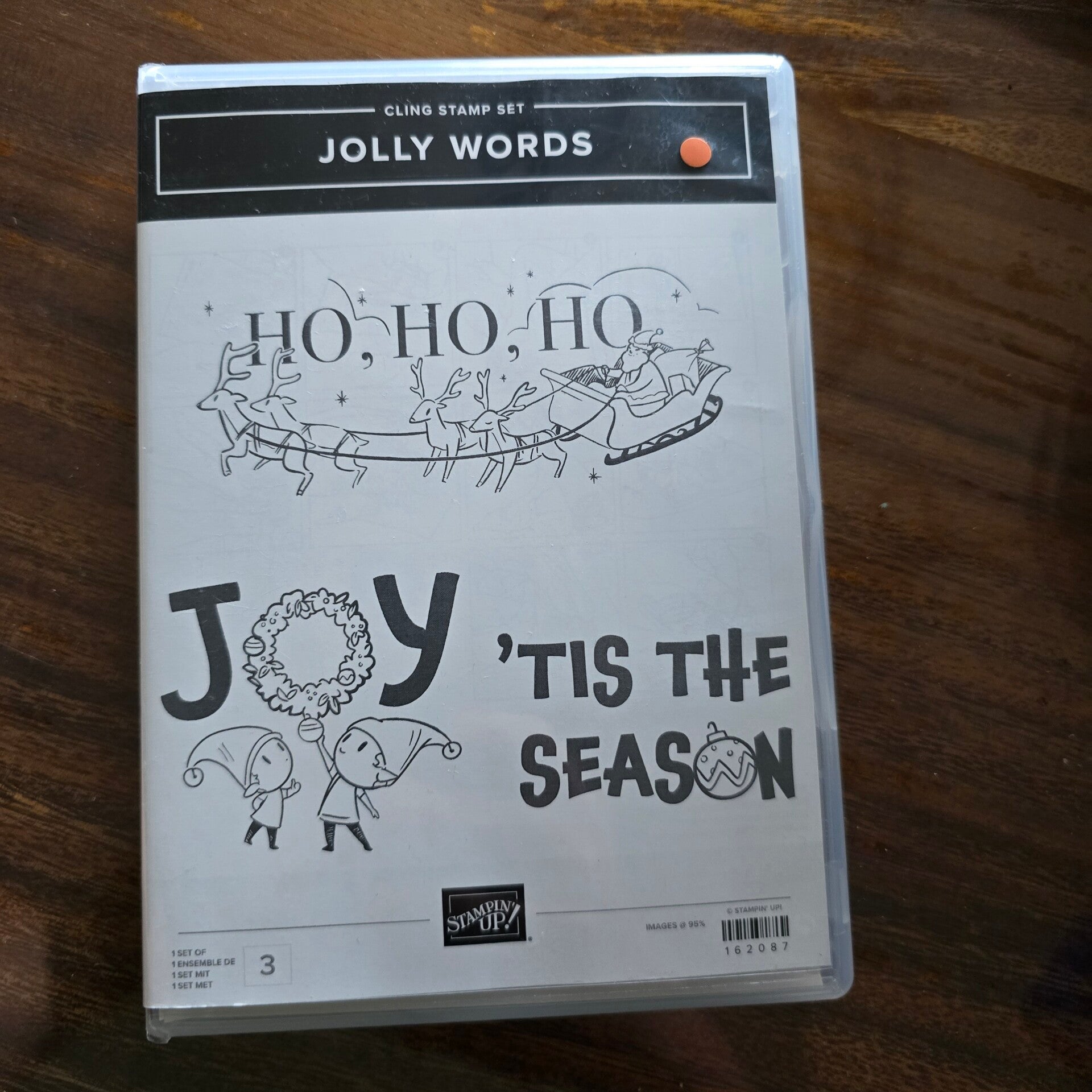 Jolly words clingstempelset