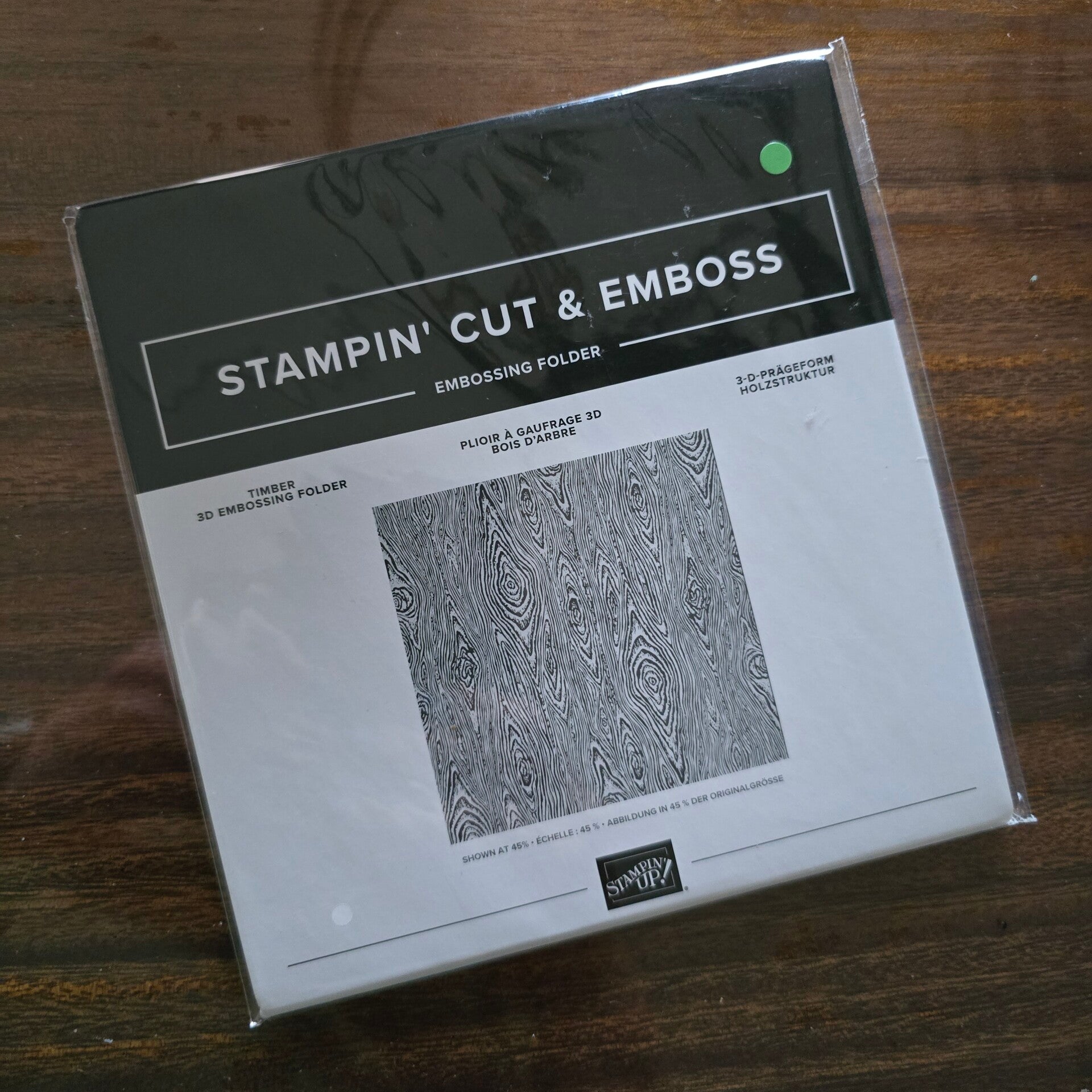 Timber 3D embossingfolder