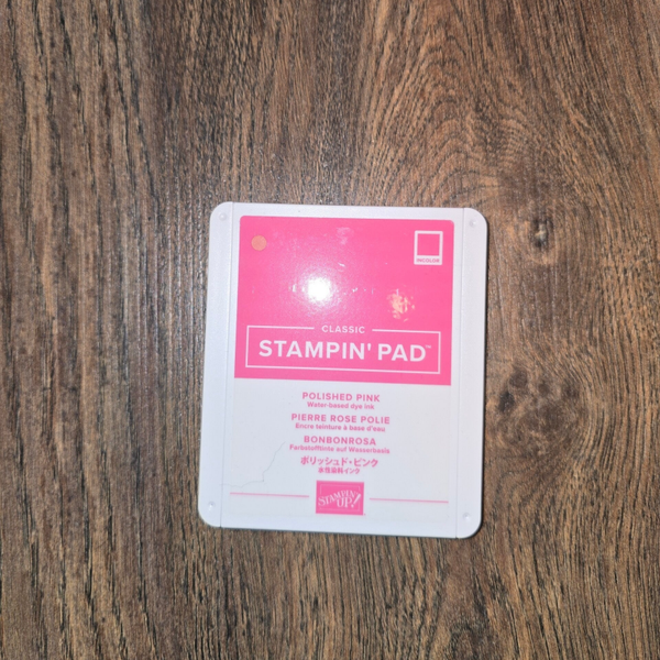 Polished in pink inktpad