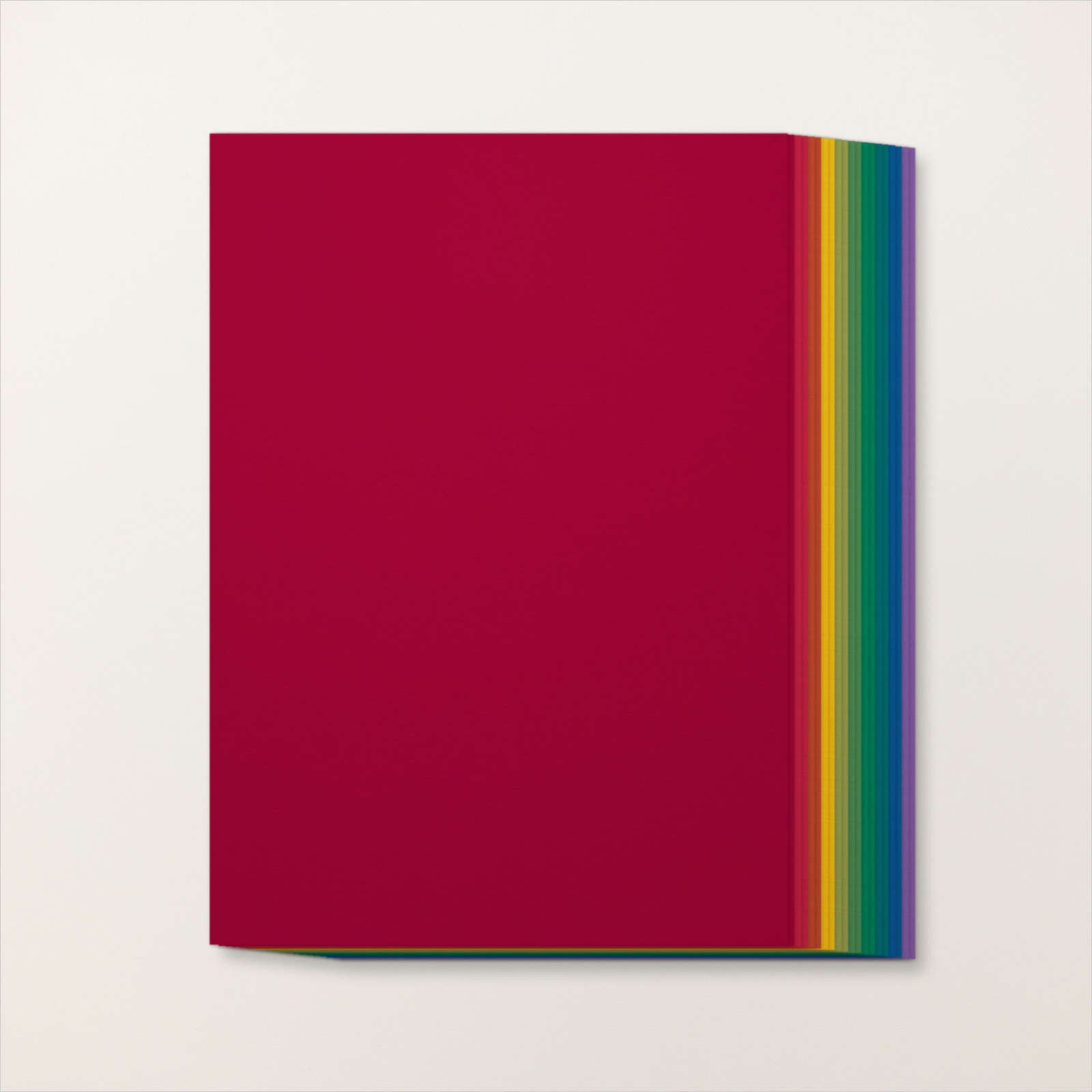 Warme kleuren cardstock