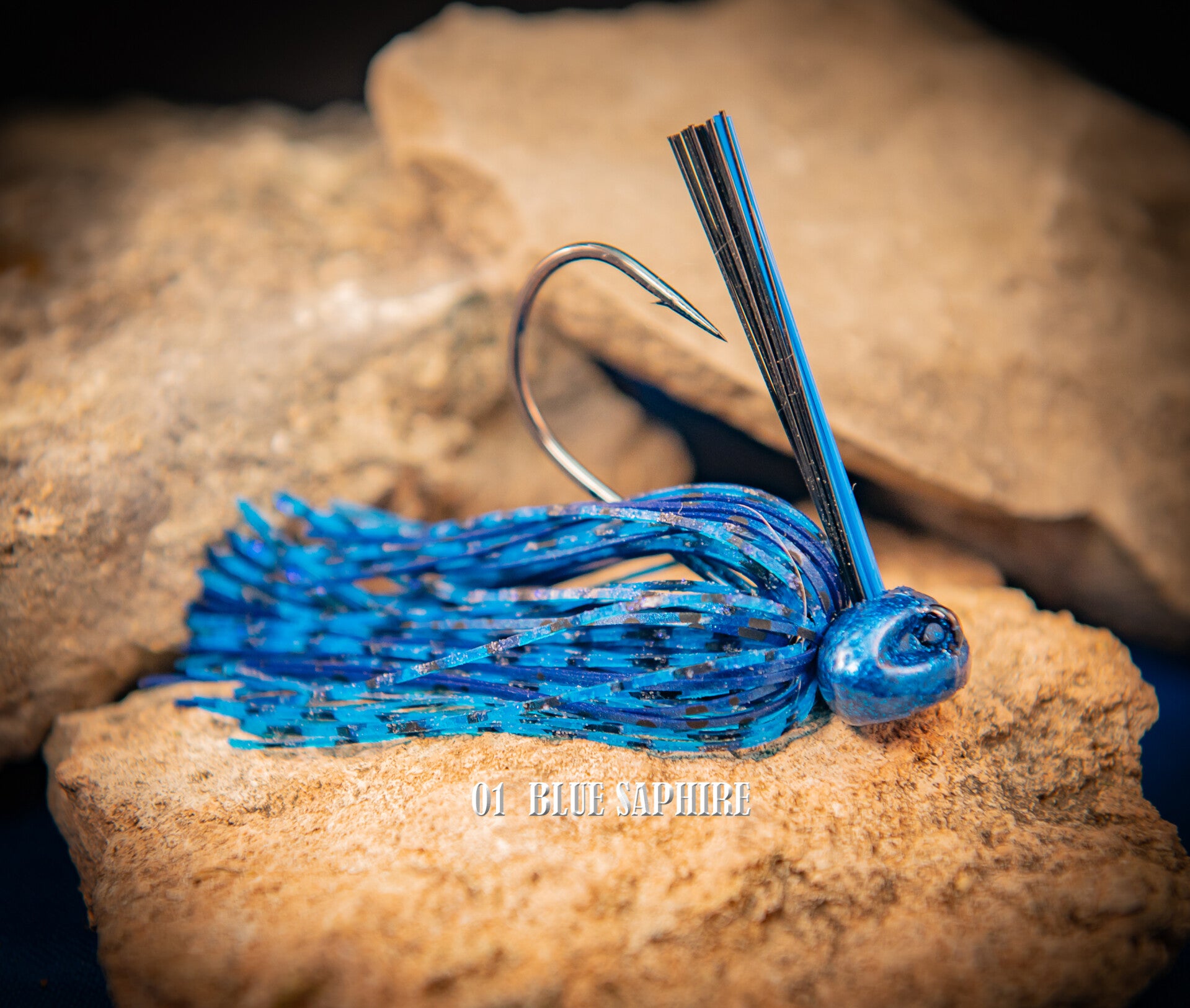 1/4OZ FOOTBALL HEAD JIG