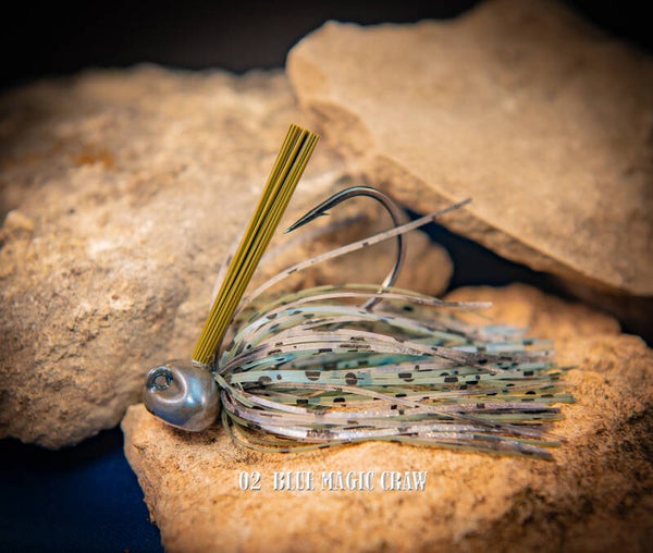 3/8OZ  FOOTBALL HEAD JIG