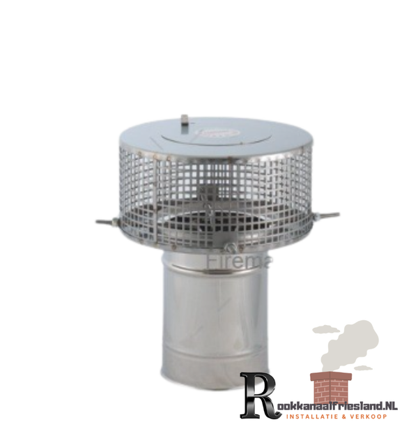 Firemaster - Topmaster RVS incl. Vonkenvangergaas!