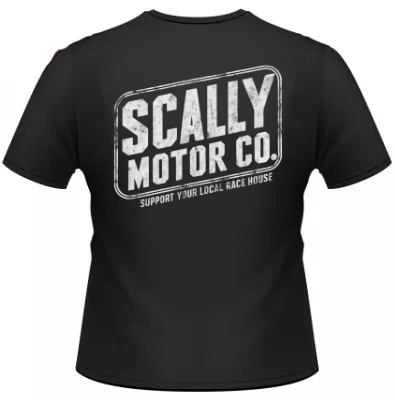 T-shirt SCALLY Motor co.