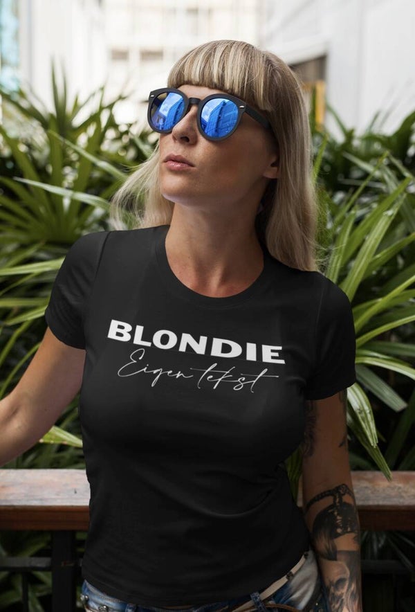 Blondie eigen tekst