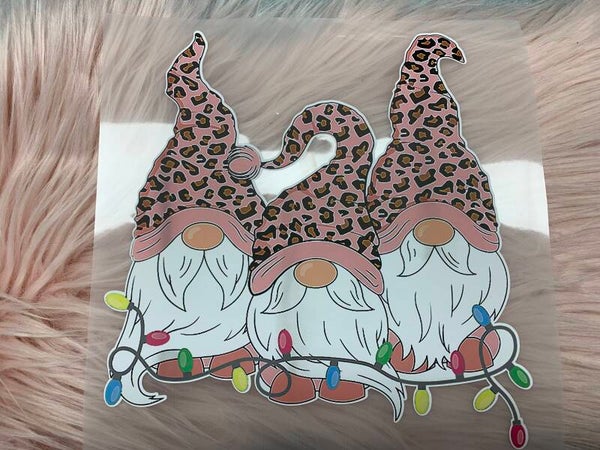 Eco solvent printjes Gnoom roze