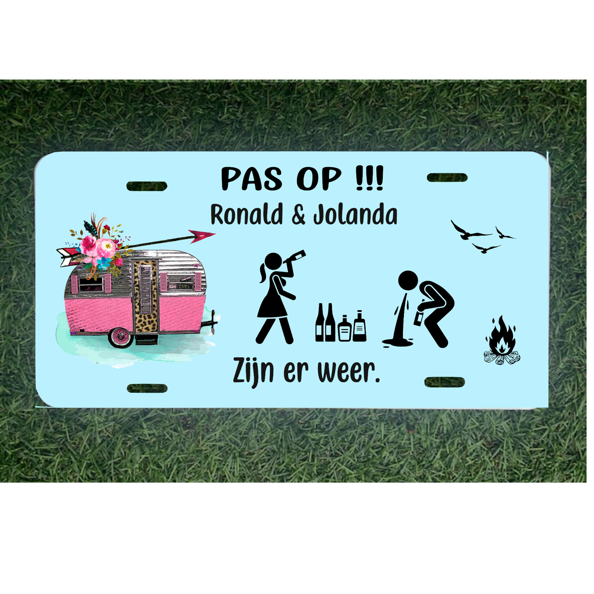 Retro Blechschild Camping Regeln Schild - Camper Geschenke für Wohnmobilfahrer als Retro Blechschild Camping Regeln Schild - Camper Geschenke für Wohnmobilfahrer als