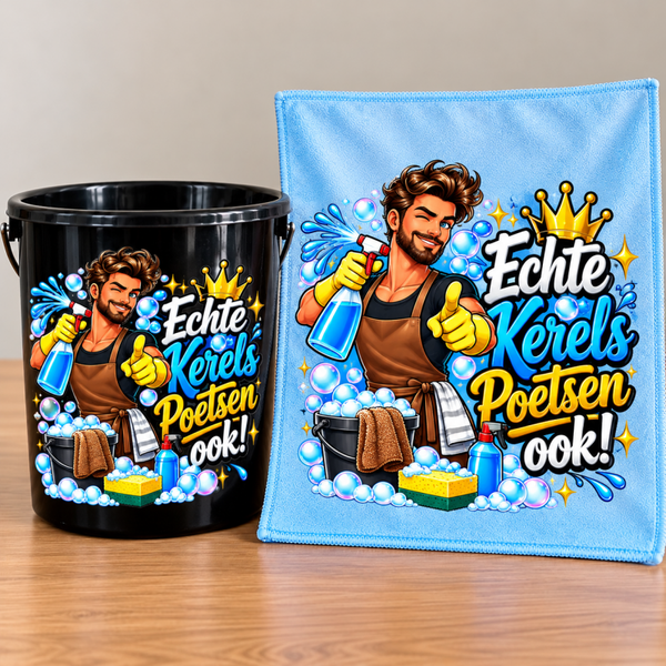 Emmer: echte kerels  poetsen ook