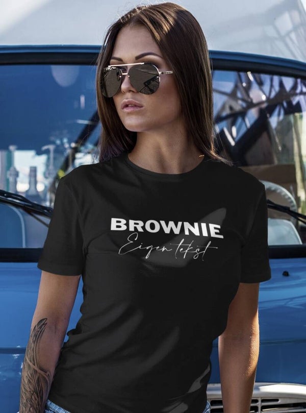 Brownie eigen tekst