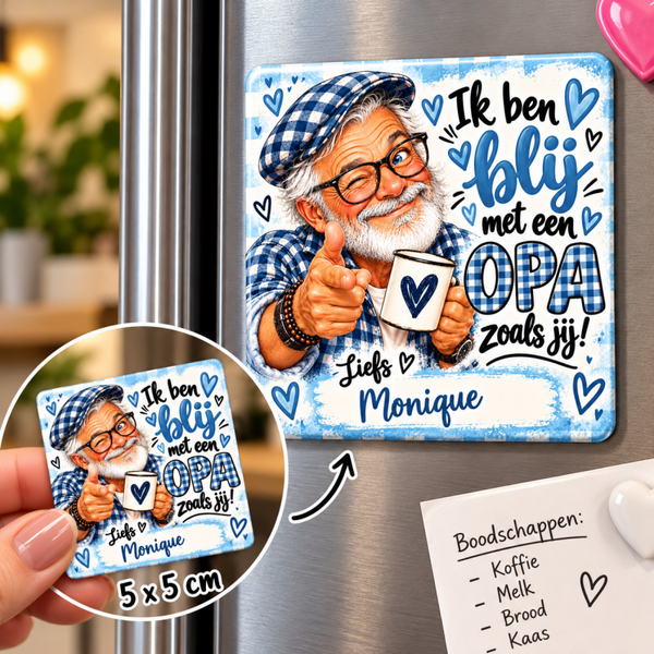 Ik ben blij met een opa zoals jij