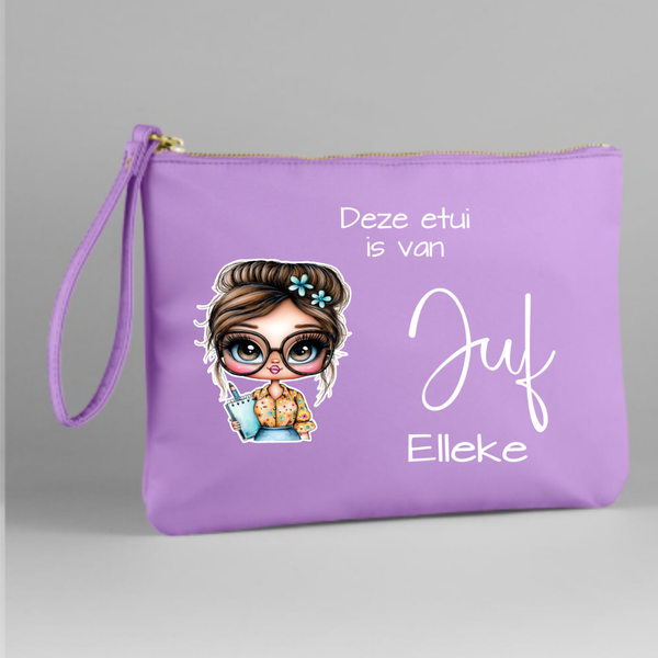 Deze etui is van juf....