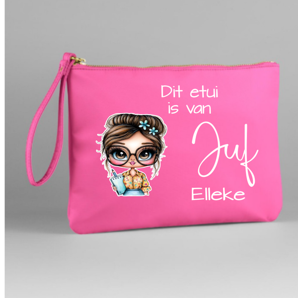 Dit etui is van juf....