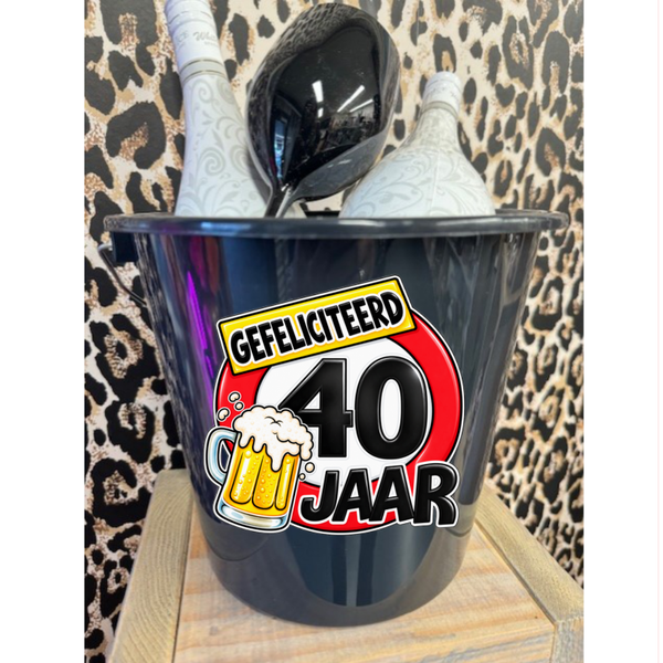 Cadeau emmer gefeliciteerd 40 jaar man