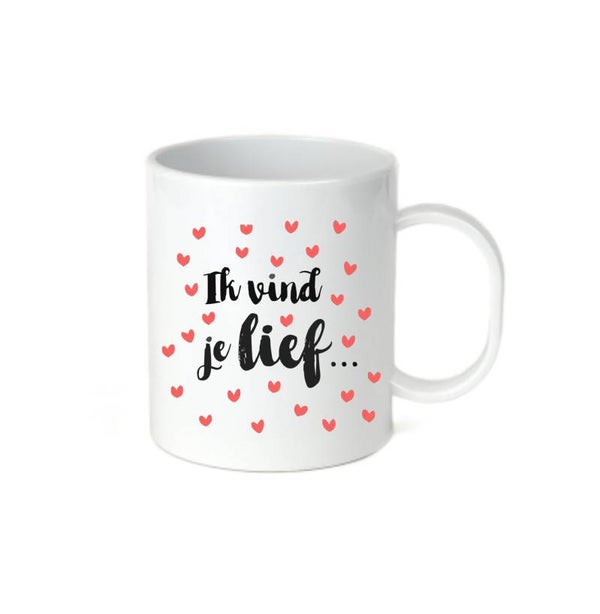 Ik vind je lief mok