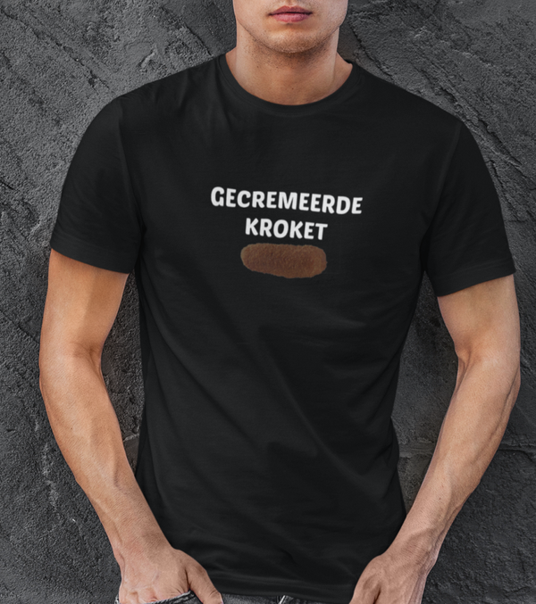 Gecremeerde Kroket T-shirt