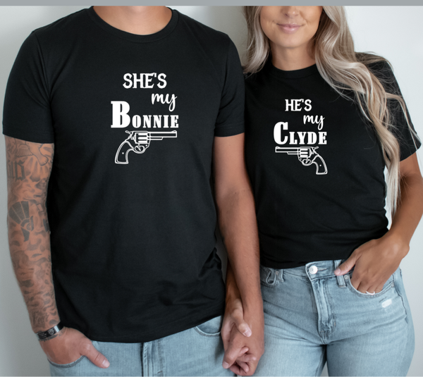 She's my Bonnie, He's my Clyde