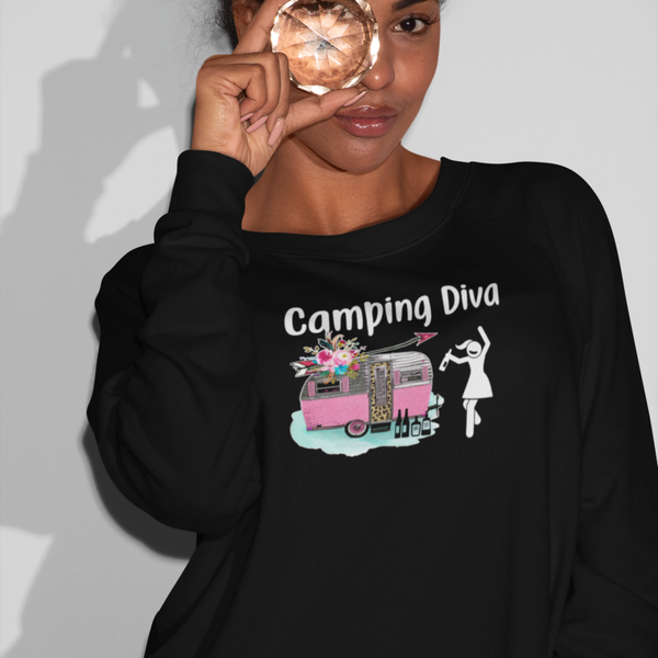 Camping Diva Sweater.