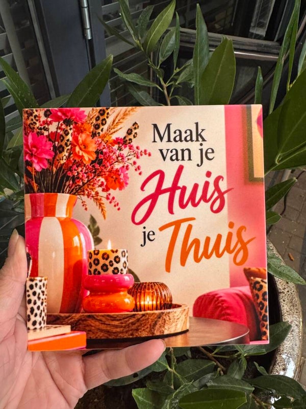 Tegeltje: maak van je huis je thuis