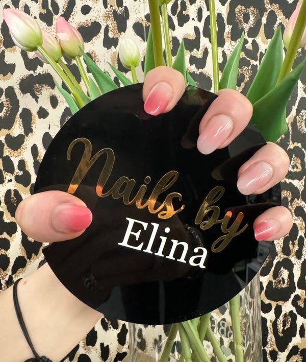 Reclame voor nagelstylisten model 2