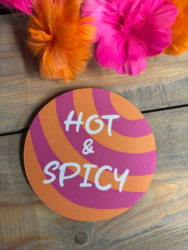 Hot en spicy onderzetter