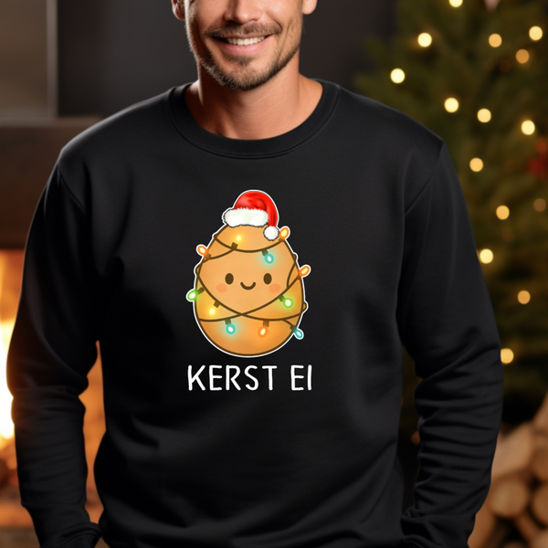 Unisexs Kersttrui: KERST EI