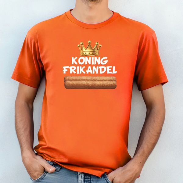 Koningsdag T-shirt Koning Frikandel
