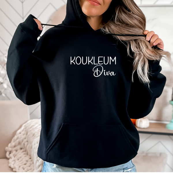 KOUKLEUM Diva hoodie.