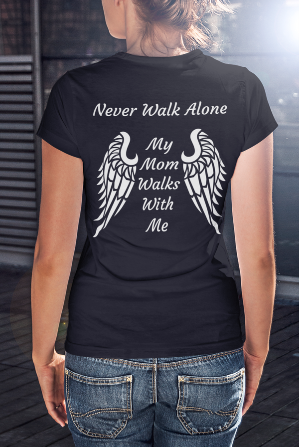 Never walk alone my ..... walks with me