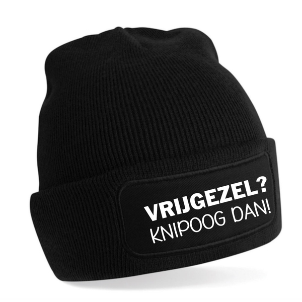 Muts/ Beanie Vrijgezel? Knipoog dan!