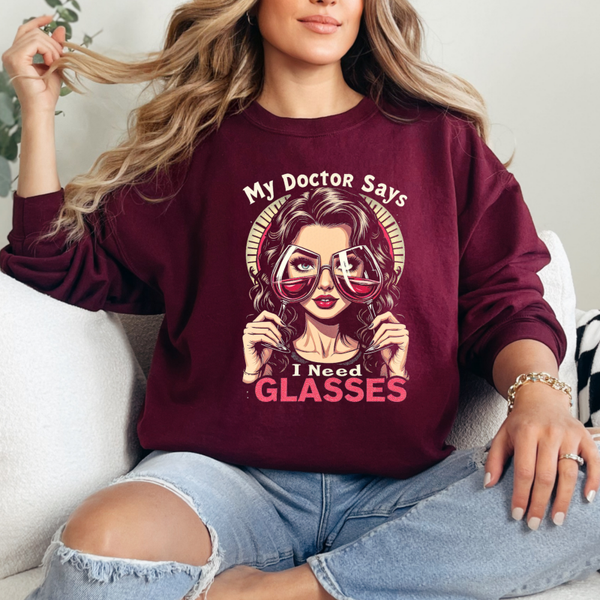 Dames Sweater Glasses
