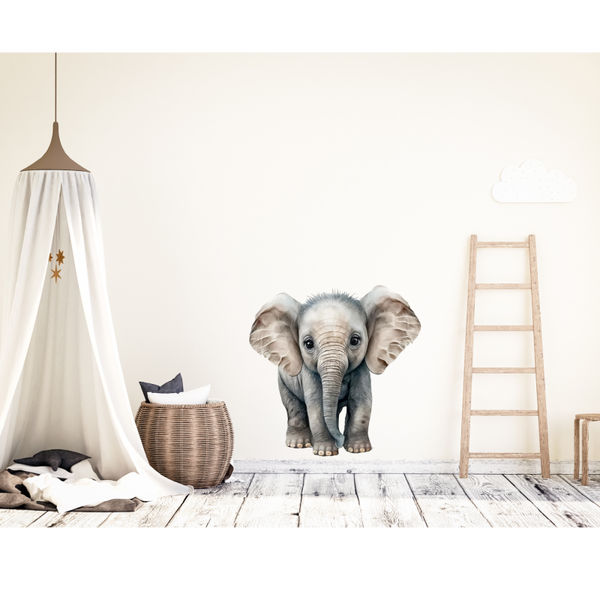 Olifant muursticker.