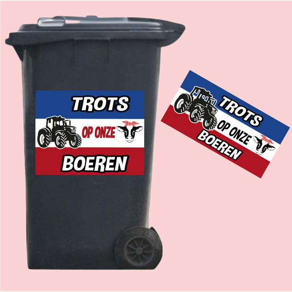 Otto Stickers.... Trots op onze boeren.