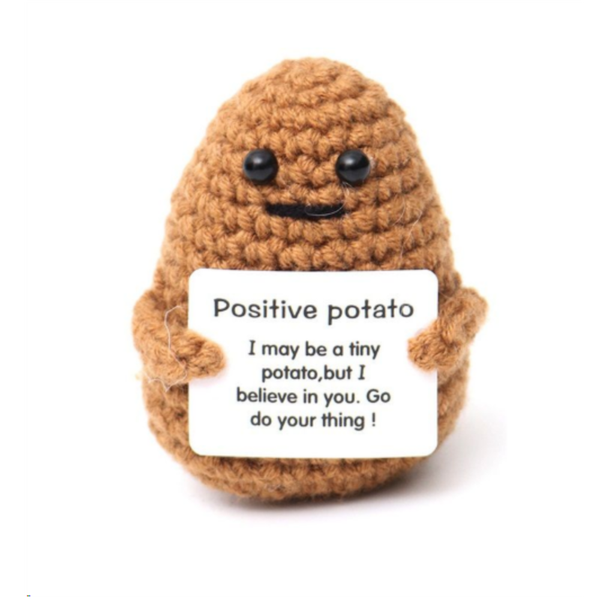 Positieve mini vriendjes Potato 7 cm