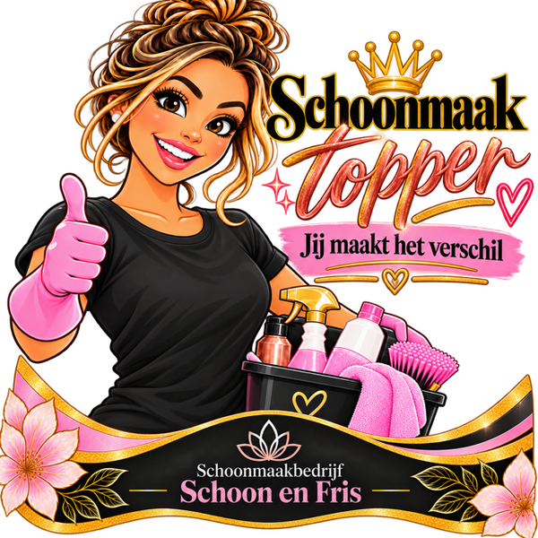 Schoonmaak Topper doekje 40x40 cm