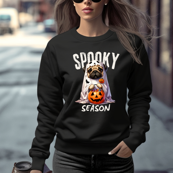 Spooky season Halloween sweater uniseks Dames & Heren.