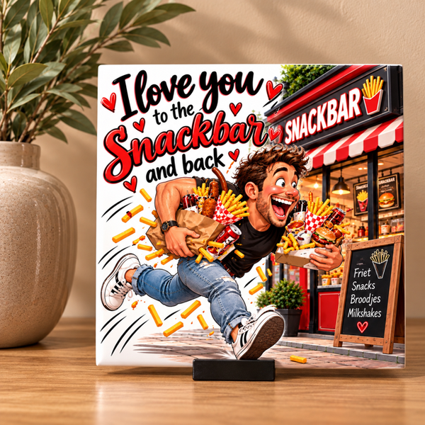 Tegel: I love you to the Snackbar and back