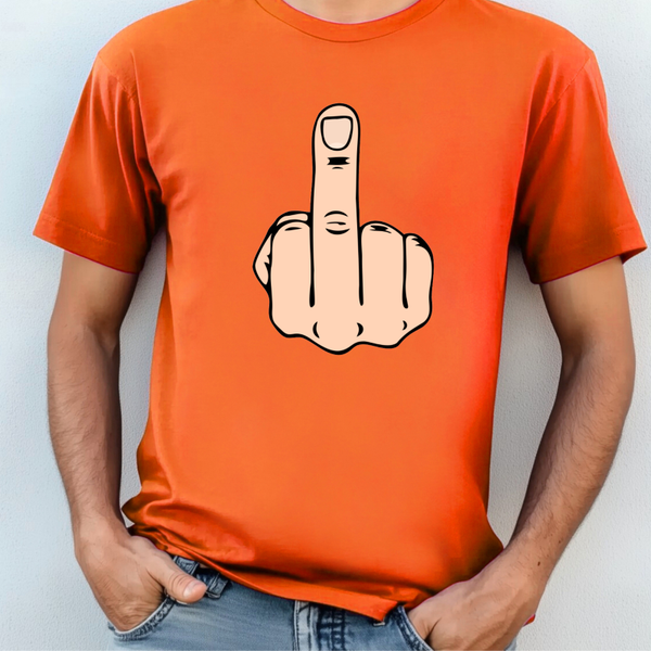 WK Oranje T-shirt vinger.