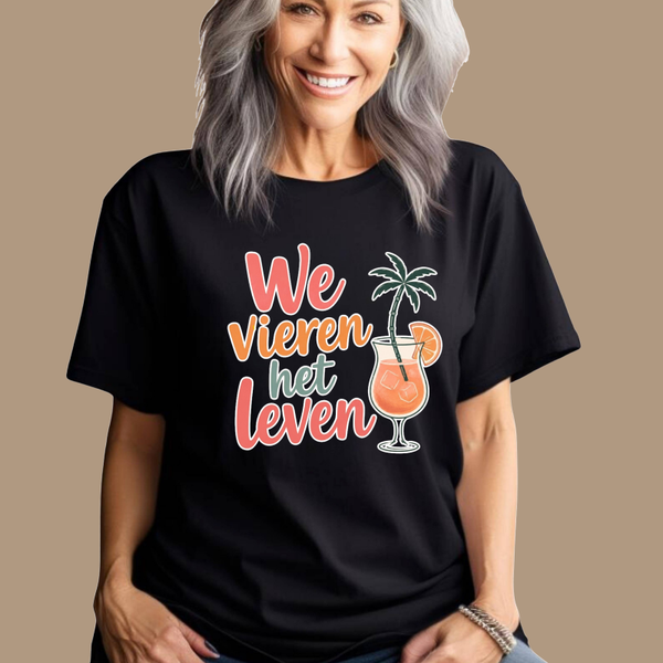 Wij vieren het leven T-shirt