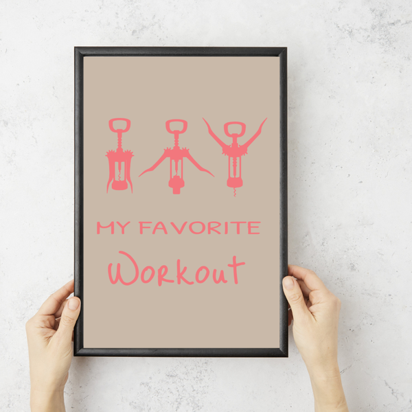 My favorite workout met of zonder lijst