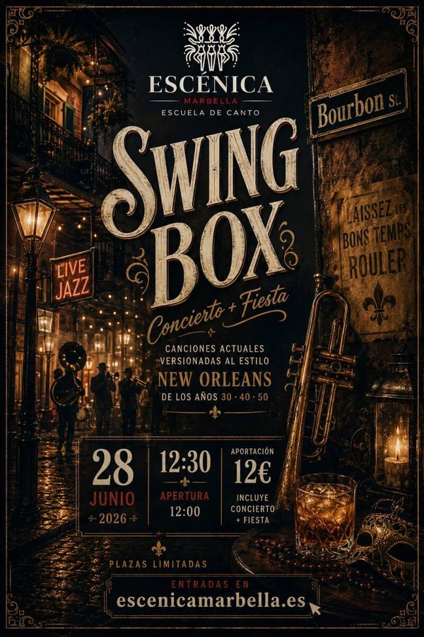 SWING BOX EN CONCIERTO