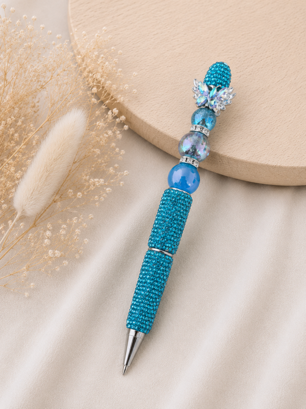 Luxe Kralenpen Turquoise Glam
